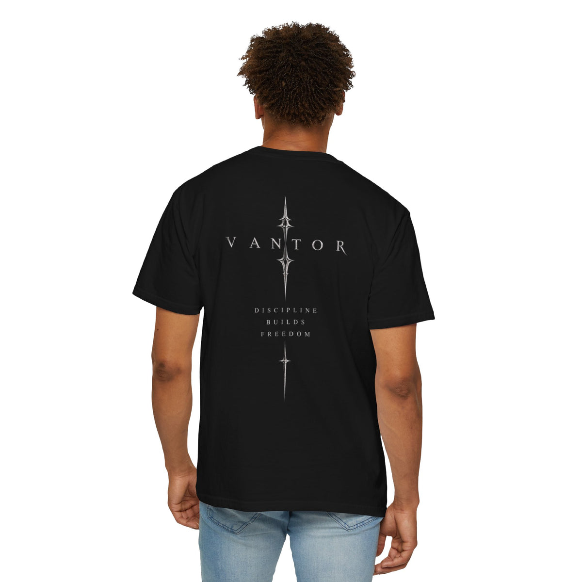 Vantor Logo T-Shirt — Gothic Emblem Graphic Tee