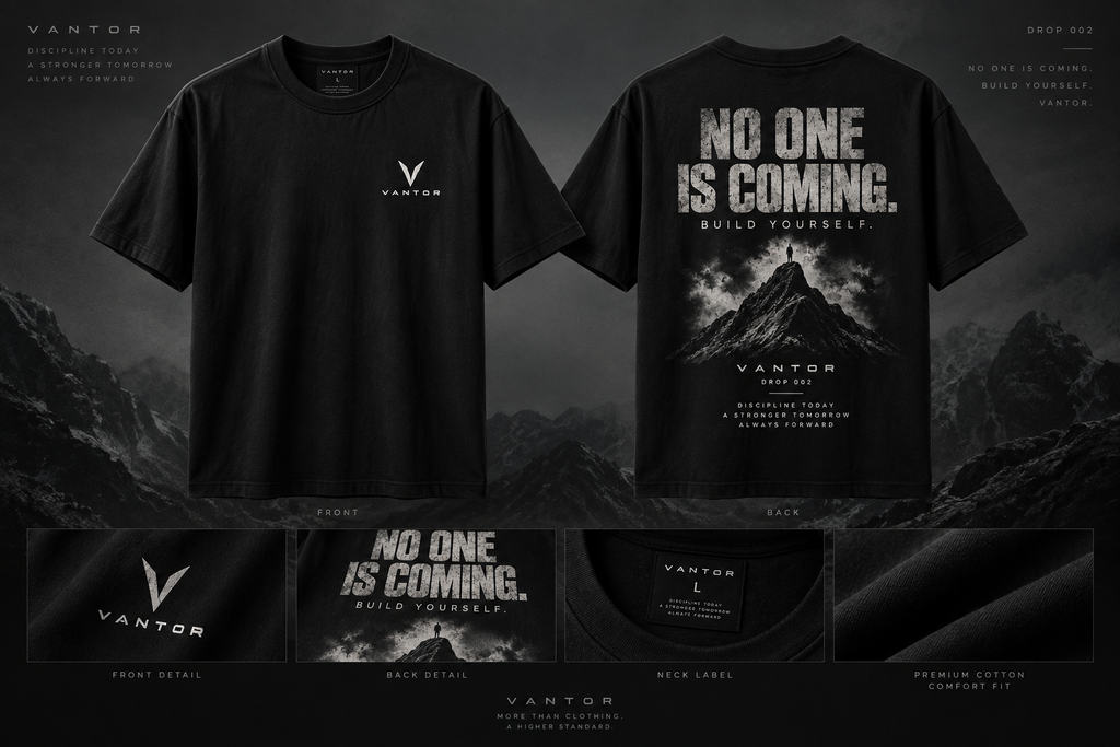 NO ONE IS COMING TEE - Drop 002